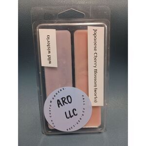 "Japanese Cherry Blossom (works)/ wild wisteria" Duo Scented Wax Melts Tarts